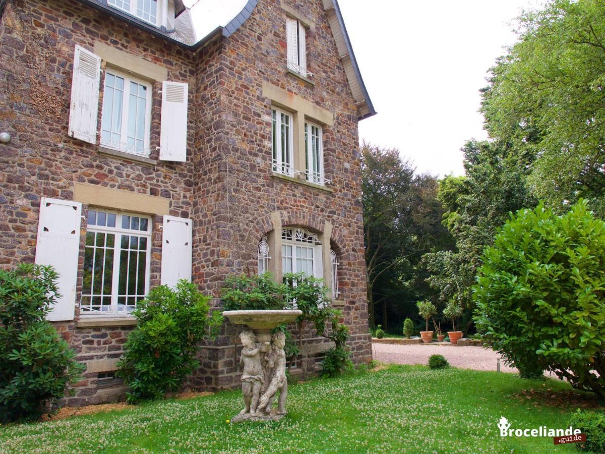 La Maison Rouge Broceliande Montauban-de-Bretagne Eksteriør billede