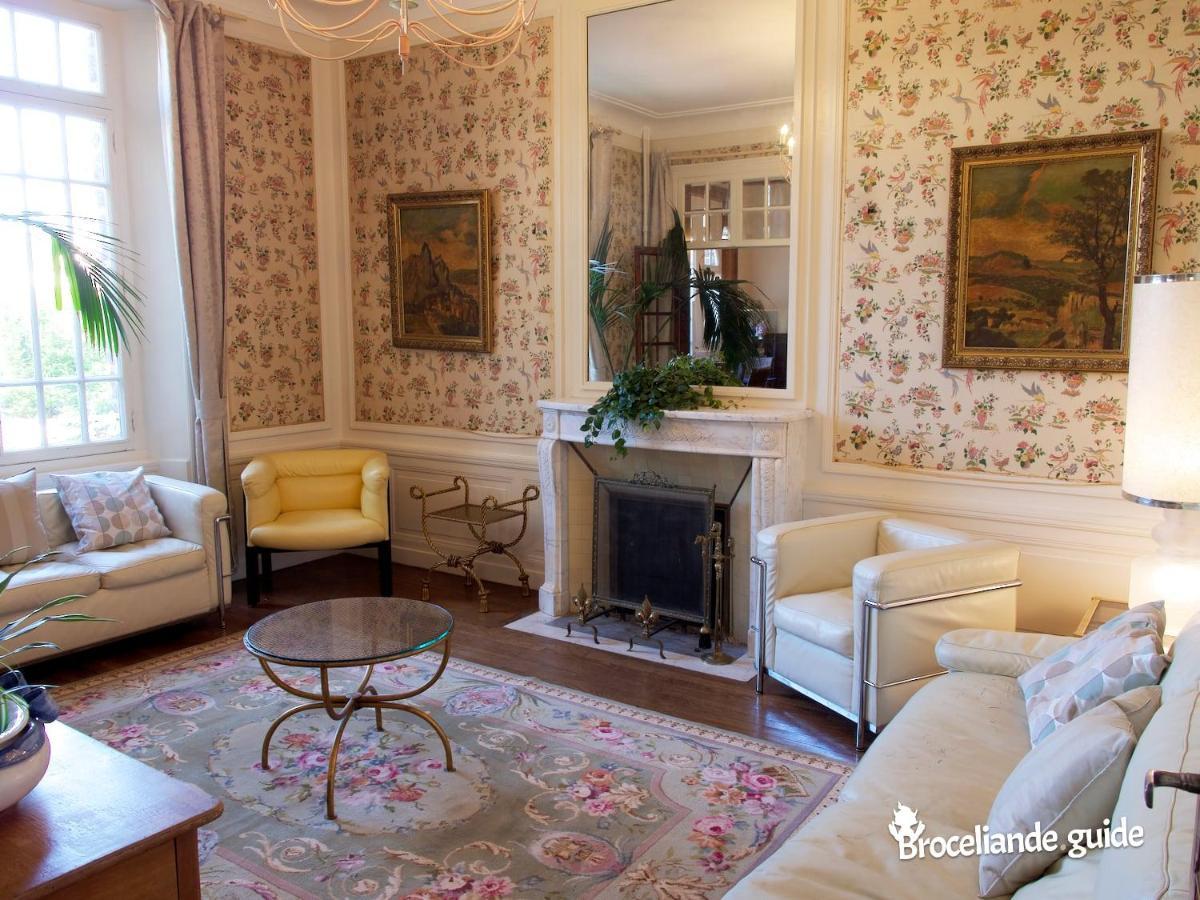La Maison Rouge Broceliande Montauban-de-Bretagne Eksteriør billede