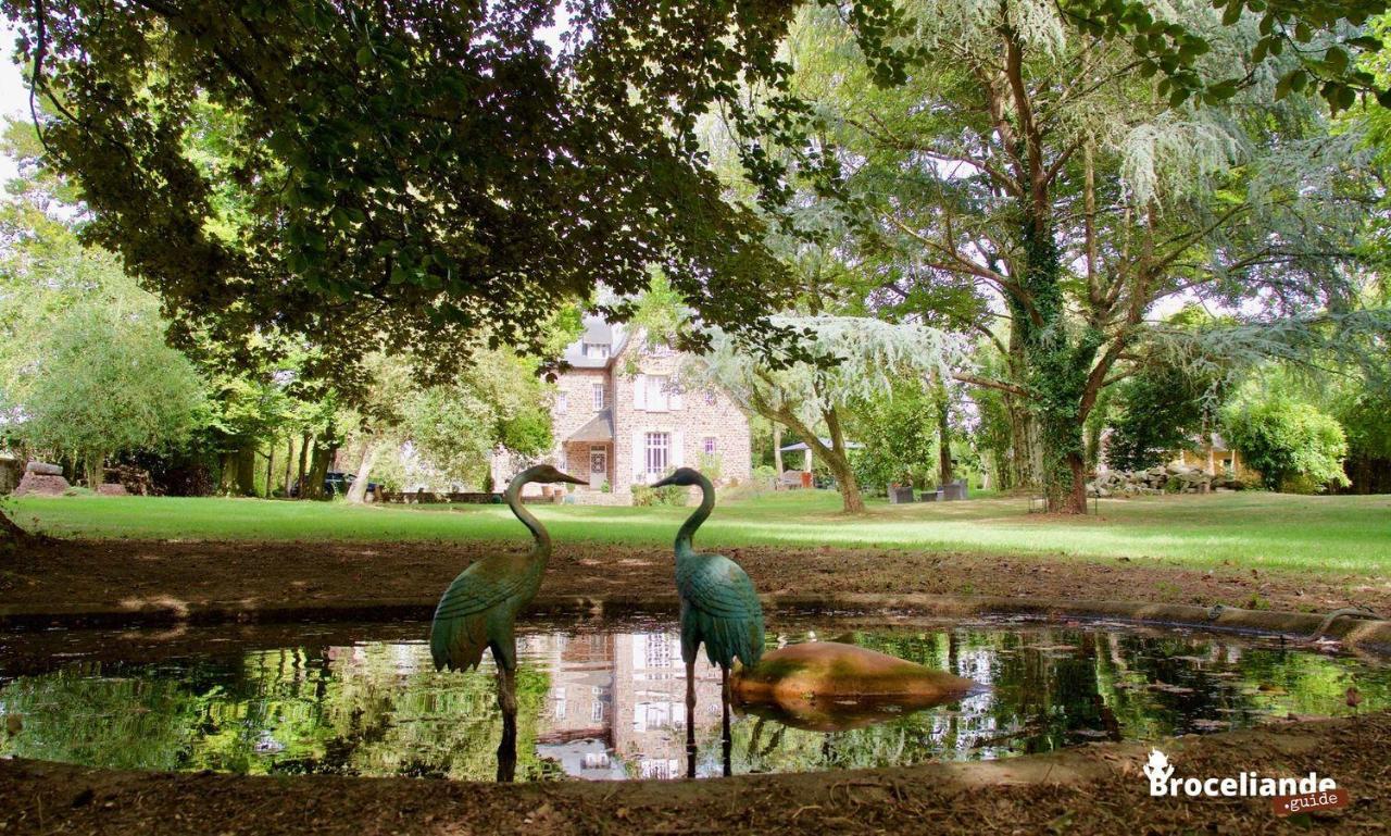La Maison Rouge Broceliande Montauban-de-Bretagne Eksteriør billede