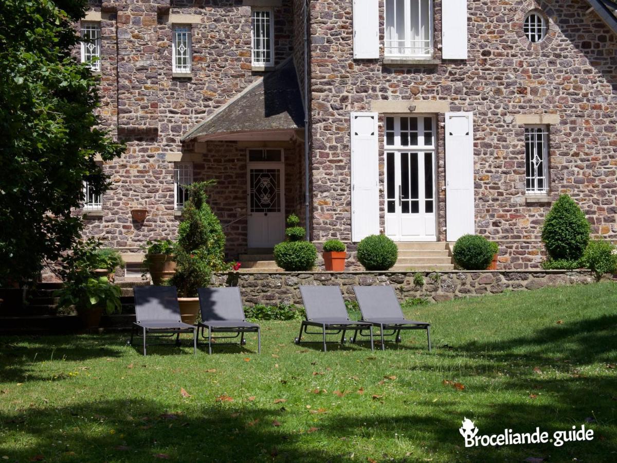 La Maison Rouge Broceliande Montauban-de-Bretagne Eksteriør billede