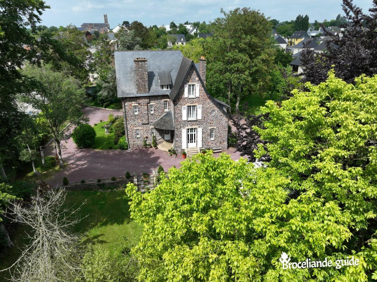 La Maison Rouge Broceliande Montauban-de-Bretagne Eksteriør billede