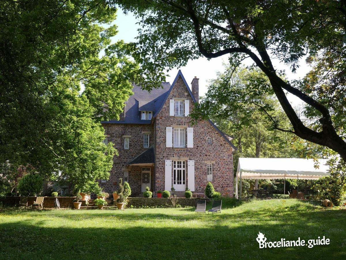 La Maison Rouge Broceliande Montauban-de-Bretagne Eksteriør billede